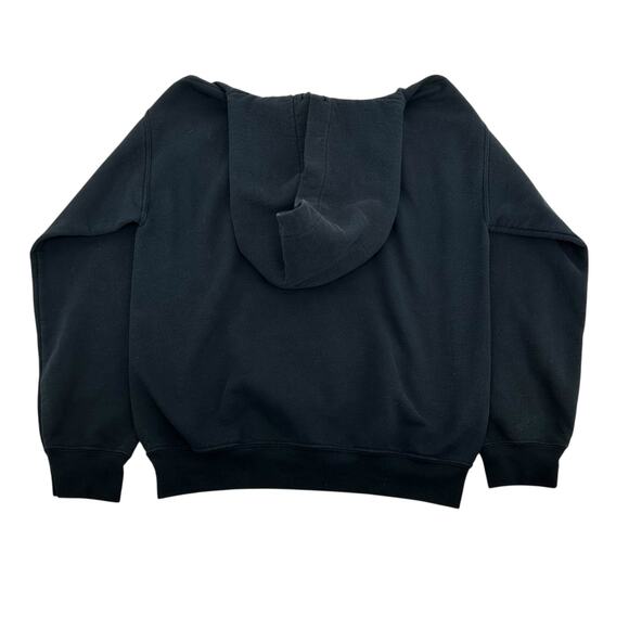 Vintage y2k Mens Black Gildan Fox Racing x Monster Energy Hoodie Sweatshirt Sz S - Picture 5 of 6